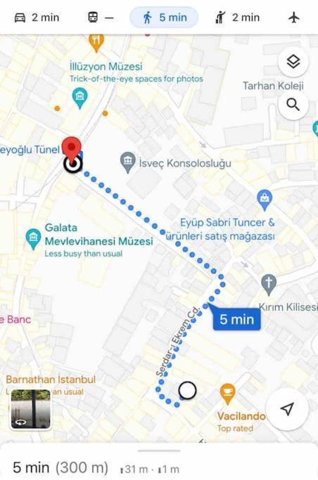 Cozy Flat With Balcony, Very Close To Galata Tower * İstanbul